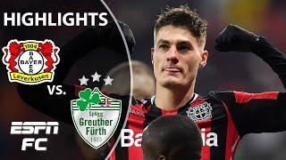 Schick scores FOUR as Leverkusen destroys Greuther Furth 7-1 | Bundesliga Highlights | ESPN FC