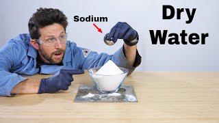 Does Sodium Metal Explode In Dry Water?