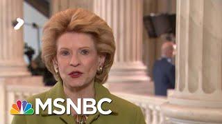 Sen. Debbie Stabenow: Not The Senate's Job 'To Further [Trump]'s Politics' | MSNBC