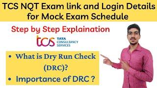 TCS NQT/Ninja DRC TEST | Dry Run Check | How To Give DRC | TCS NQT September 2021| TCS NINJA 2021