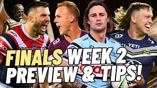 NRL SEMI-FINAL Tips & Predictions