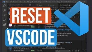 How to Reset VSCode Settings | Reset Visual Studio Code Step by Step (2024)