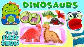 Fizzy Helps Pack a Dinosaur Themed Lunch Box | Fun Videos For Kids