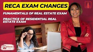 RECA Exam Changes | Practice Of Residential Real Estate Exam | Fundamentals Of Real Estate Exam