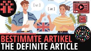 Der bestimmte Artikel The definite article │Englisch Lernvideo│Learning Level Up [KI]