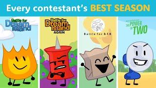 Every BFDI character's best season!