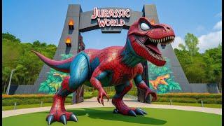 Amazing Jurassic World Dinosaurs |T-REX , Velociraptor, Spinosaurus, Megaraptor, Giganotosaurus!