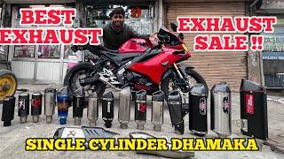 Best EXHAUST for R15v4 ️| SC PROJECT AKRAPOVIC YOSHIMURA Ki SALE lgadi 