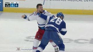 Tanner Glass vs Luke Witkowski Mar 6, 2017