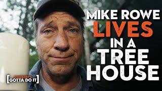 Mike Rowe LIVES in a BEAUTIFUL Treesort Tree House For a Day | Somebody's Gotta Do It