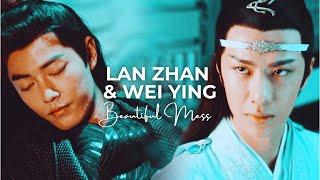 Lan Zhan & Wei Ying • Beautiful Mess (For @skyofuntamedfire ) #lanzhanweiying