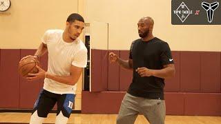 Kobe Taught Jayson Tatum his SIGNATURE MOVES in Workout & IT SHOWS