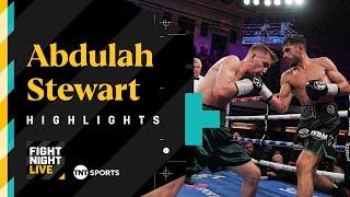 12 ROUND BATTLE! ‍ | Masood Abdulah vs George Stewart | Fight Night Highlights