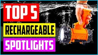 Top 5 Best Rechargeable Spotlights of 2021 Reviews