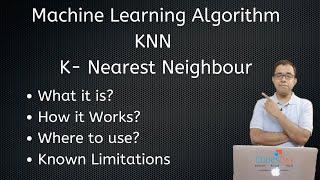 KNN - The K Nearest Neighbour Machine Learning Algorithm - Python Scikit Learn tutorial