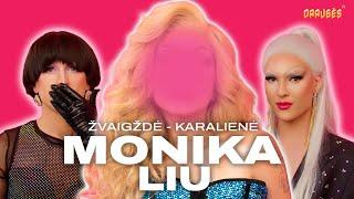 DRAMATIŠKA MONIKOS LIU DRAG TRANSFORMACIJA | Pokalbis apie vaikinus, Euroviziją ir makiažą  1 DALIS