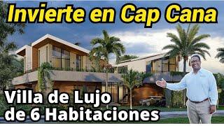 EXCLUSIVE VILLA IN CAP CANA | PUNTA CANA | 6 ROOMS | 2 LEVELS | CESAR RAMIREZ-MJ REAL ESTATE