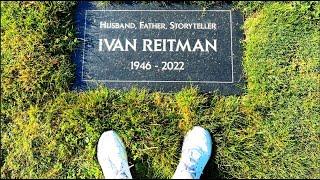 Visiting The Gravesite Of Ghostbuster IVAN REITMAN At Santa Barbara Cemetery