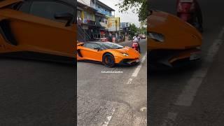 Sri Lanka Spotter Club - Lamborghini Aventador SV Roadster in Island #shorts #srilanka