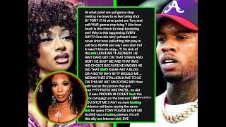 Meg Thee Stallion Responds To Claims Of Lying About Being Shot By Tory Lanez!!