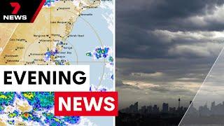 A wild spring electrical storm has swept across Sydney dumping hail and heavy rain | 7NEWS