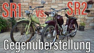 Originallackfetischist - direkter Vergleich zwischen Simson SR1 und SR2