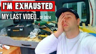 This Was A Hard Video To Make.. Ambulance Camper Van Build | Dining Area Install