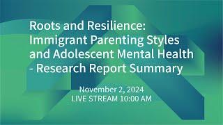 Roots and Resilience:Immigrant Parenting Stylesand Adolescent Mental Health