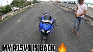 My r15v3 is back||28000hazar Ka hua kharcha|| creative vivek