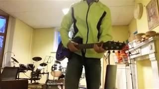 First time trying out electric guitar