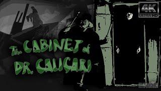 The Cabinet of Dr. Caligari (1920) | Black & White | 4K Ultra HD | German Expressionist Horror Film