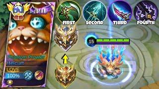 HELCURT BEST GUIDE TO RANK UP FASTER IN 2025!!( RECOMMEND BUILD ) MLBB