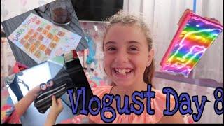 Vlogust Day 8 - Back to School shopping & Baby Shower