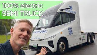 Goodbye Diesel: We drive this electric semi truck in New Zealand