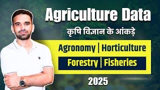 Agriculture Data- 2025 | कृषि के आंकड़े- 2025 | BR Dall Sir |