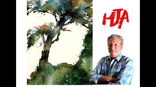 Do you want Dynamic Looking Trees in your Watercolor paintings?