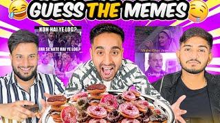 Funny Guess The Movie By Famous Meme Challenge  For Amazing Donuts  | Sahil Khan & Team | #funny