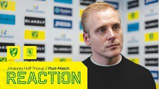 REACTION | Norwich City 3-3 Middlesbrough | Johannes Hoff Thorup