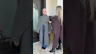 ️ Scarf Poncho Coat – Now A$56.00 with Code TREAT20