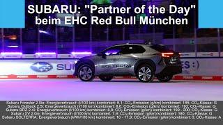 (Reupload) „Partner of the Day“ beim EHC Red Bull München | Mit Subaru BRZ und SOLTERRA auf dem Eis