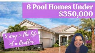 6 POOL HOMES under $350,000 PORT SAINT LUCIE, FLORIDA - BEST PLACE TO LIVE - living in Florida