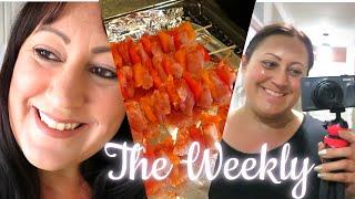 WEEKLY VLOG | CHATS | WEDDING PREP | FIRST SPRAY TAN | MEAL PREP IDEAS!