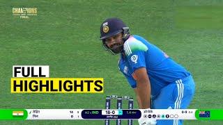 Highlights IND vs NZ, Final Dubai | India vs New Zealand HIGHLIGHTS | ICC Champions TROPHY