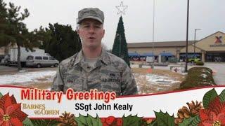 Staff Sgt. John Kealy