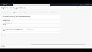 OCI Database Management Service:  Register and Connect to an External Database