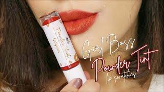 GIRLBOSS Powder Tint Swatches | PrettyAngelShoppe | LUNA