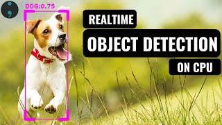 Realtime Object Detection Using OpenCV Python ON CPU | OpenCV Object Detection Tutorial
