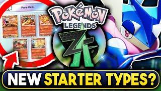 POKEMON NEWS! NEW LEGENDS Z-A STARTER FORMS TYPING RUMORS! HUGE POKEMON POCKET DATAMINES & MORE!