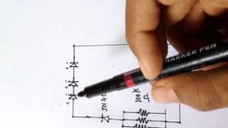 converting 220v to  3v with proof (not isolated)