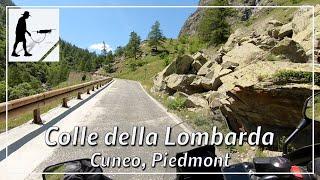 Colle della Lombarda, Road SP255, Cuneo, Piedmont, Italy - by motorcycle